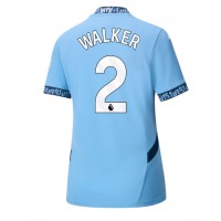 Manchester City Kyle Walker #2 Hemmatröja Dam 2024-25 Kortärmad